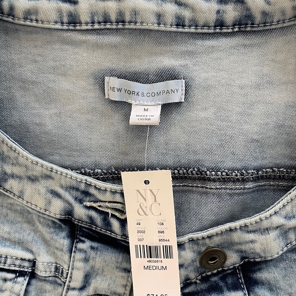 New York and Company Stretch Jean Jacket - Picture 5 of 6